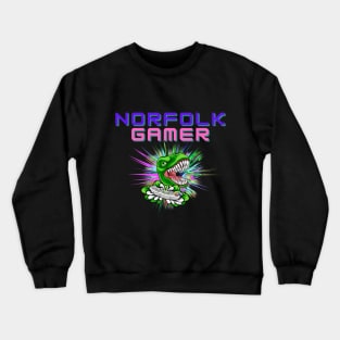Norfolk Gamer Dinosaur Crewneck Sweatshirt